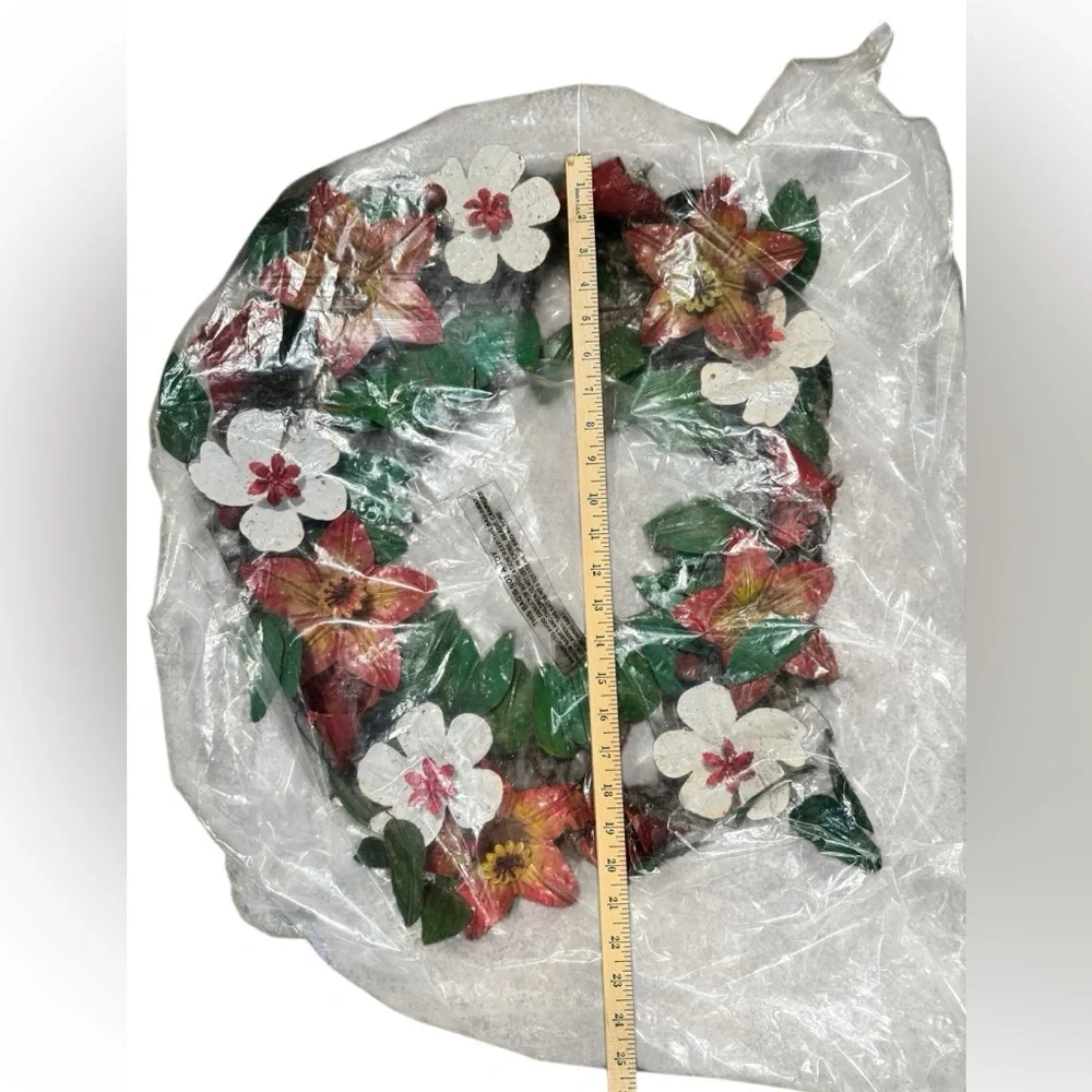 Seasons Of Bloom Rustic Iron Wreath Sundance Catalog